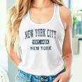 New York City New York Ny ビンテージスポーツデザイン ネイビープリント タンクトップ