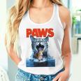 Paws Cat Lover ホラー映画 パロディ タンクトップ