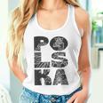 Polska Flag Eagle Polski Pride ポーランドヘリテージデザイン タンクトップ