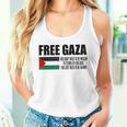 Save Gaza Free Palestine Free Gaza Proud Gaza Palestina タンクトップ
