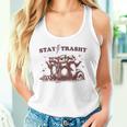 Stay Trashy Raccoon Opossum タンクトップ
