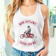 Super Cub スーパーカブ ミニモト 面白 ふざけ ネタ おもしろ バイク アウトロー バイカーギャング 長袖tシャツ タンクトップ