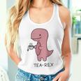 Tea Rex ユーモラスパン。 タンクトップ
