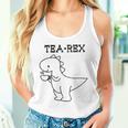 Tea-Rex おもしろドリンクグラフィック タンクトップ