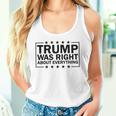 Trump Was Right About Everything Trump President 2024 タンクトップ