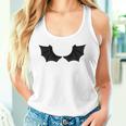 かわいいハロウィンブラックコウモリの羽 タンクトップ