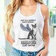 すべての天使に翼があるわけではない-マザーシンガプーラキャットママ タンクトップ