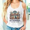 イスタンブール、トルコ 猫の街 Ii タンクトップ