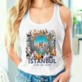 イスタンブール、トルコ 猫の街 Istanbul Turkey City Of Cats タンクトップ