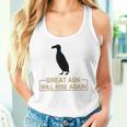 オオウミガラスは再び復活する 絶滅した飛べない鳥ペンギン タンクトップ