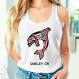 オークリー、カリフォルニア オルカキラー クジラ ネイティブアメリカン ギフト タンクトップ