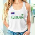 オーストラリア 国旗 カンガルー サッカー ラグビー フットボール 水泳 応援 タンクトップ
