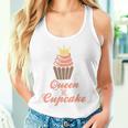 カップケーキの女王 長袖tシャツ タンクトップ