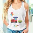キッズ かっこいいチュー 3歳バースデーボーイ可愛い電車好き タンクトップ