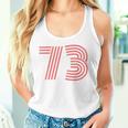 クールレトロライティングジャージ、背番号73 1973 タンクトップ