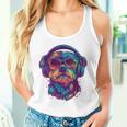 グリフォン ブリュッセロ 犬 音楽 ヘッドホン グリフォン ブリュッセル タンクトップ