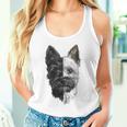 ケアンテリア 犬 モチーフ ペット 作品 ケアンテリア タンクトップ