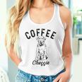 コーヒーとチェシー犬 チェサピークベイレトリーバー 子犬 タンクトップ