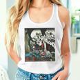 スケルトン 妖怪 歌川 国芳 日本美術 ハロウィン 相馬の古内裏 善知安方忠義伝 バックプリント タンクトップ