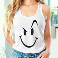 スマイリーシャツ スマイリーフェイス かわいいグラフィック タンクトップ