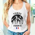 ティニュ フランス アルプス スキー場 アルペンスキー フランス国旗 タンクトップ