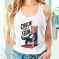 トランプ・サマー 2024 チリン・ライク・ア・フェロン・ファニー タンクトップ