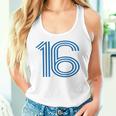 ナンバー16シャツ レトロユニフォーム ヨーロッパスタイル バックプリントジャージ タンクトップ
