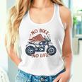 バイク 面白tシャツ No Bike No Life メンズ オートバイ モーターサイクル おもしろ ツーリング 服 タンクトップ