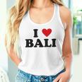 バケーションアイランドハート-ファニーアイラブバリ タンクトップ