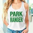 パークレンジャーパークランドワイルドライフフォレスト法執行機関 タンクトップ