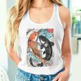 ビンテージ グラフィティ 錦鯉 魚 鯉 長袖tシャツ タンクトップ