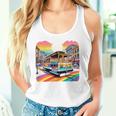 ビンテージ サンフランシスコ ケーブルカーf カストロ カリフォルニア Lgbtq 長袖tシャツ タンクトップ