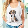 ビーグル 犬 モチーフ ペット イラスト ビーグル タンクトップ