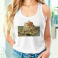 ピーテル・ブリューゲルによるバベルの塔 1563 長袖tシャツ タンクトップ