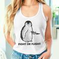 ファイト・オア・フライト・ファニー・ペンギン・パンク タンクトップ