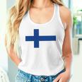 フィンランド国旗 ノルディック クロス タンクトップ