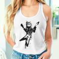 フライングvギターで遊ぶ猫 タンクトップ