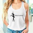 ブラックスワンレイクバレエバレリーナポワントダンスダンサーグラフィック タンクトップ