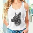 ベルギーシェパード 犬 グラフィック ペットアート ベルギーシェパード タンクトップ