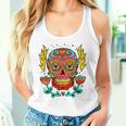メキシカンホリデー カーニバル マスク カラフル スカル タンクトップ
