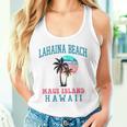 ラハイナ ビーチ マウイ ハワイ ビーチ ヤシの木 夏 ハワイアン タンクトップ