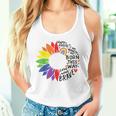 レインボー ヒマワリ ハッピー プライド タンクトップ