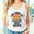 レトロでかわいいヴァタパ ワタパなしでは人生は想像できない。 タンクトップ