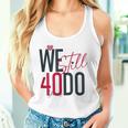 ロマンティックな結婚40周年 Wetill Do 40年 タンクトップ