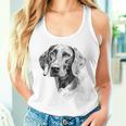 ワイマラナー 犬 グラフィック ペット アート ワイマラナー タンクトップ