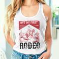 ヴィンテージ・ノット・マイ・ファースト・ロデオ、ファニー・ライディング・カウボーイ・ロデオ タンクトップ
