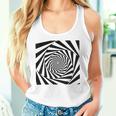 催眠術師 ヒプノシス グラフィック 目の錯覚 トリッピー スパイラル 幾何学模様 タンクトップ