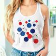日本の野鳥 シマエナガ 赤 青 ドット 丸 水玉 関西 イベント 家族 お揃い タンクトップ