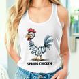 春のチキンチキンポゴスティックファニーチキン タンクトップ