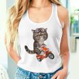 猫 ねこ バイク タンクトップ